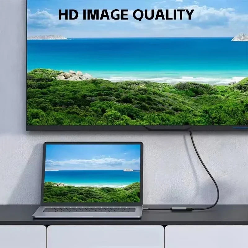 TYPE C to HDMI 4K Adapter (USB-C 3.1 Male to HDTV Female Converter) - Premium Electronics from Dressmycell.com - Just $12.99! Shop now at Dressmycell.com TYPE C to HDMI 4K Adapter (USB-C 3.1 Male to HDTV Female Converter) - Premium Electronics from Dressmycell.com - Just $12.99! Shop now at Dressmycell.com